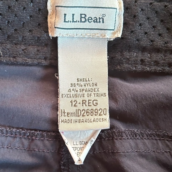 LL Bean Hiking/Outdoor Capri Pants Size 12 Reg. - Picture 4 of 7
